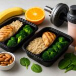 Ernährungsplan für Muskelaufbau – gesunde Mahlzeiten und Fitness