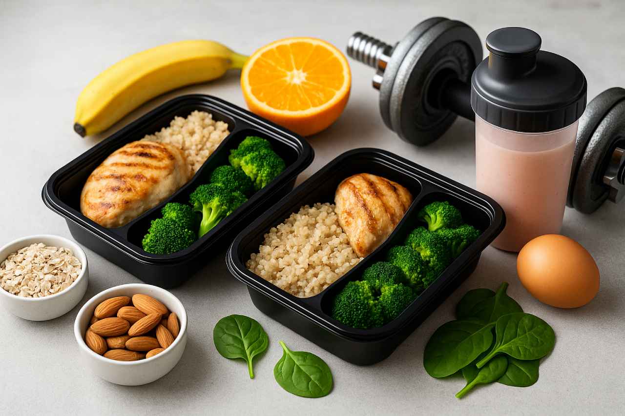 Ernährungsplan für Muskelaufbau – gesunde Mahlzeiten und Fitness