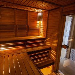 Finnische Sauna