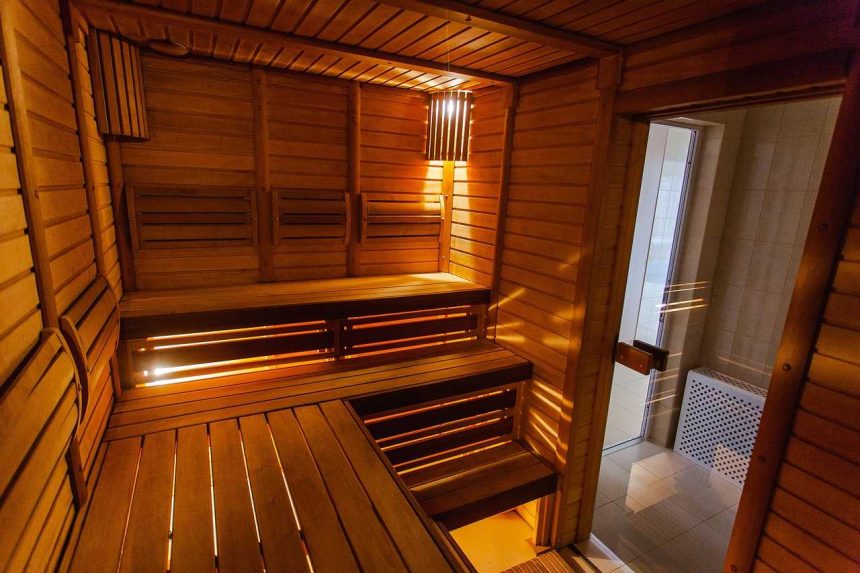 Finnische Sauna